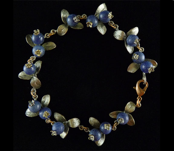 Blueberry Bracelet by Silver Seasons
